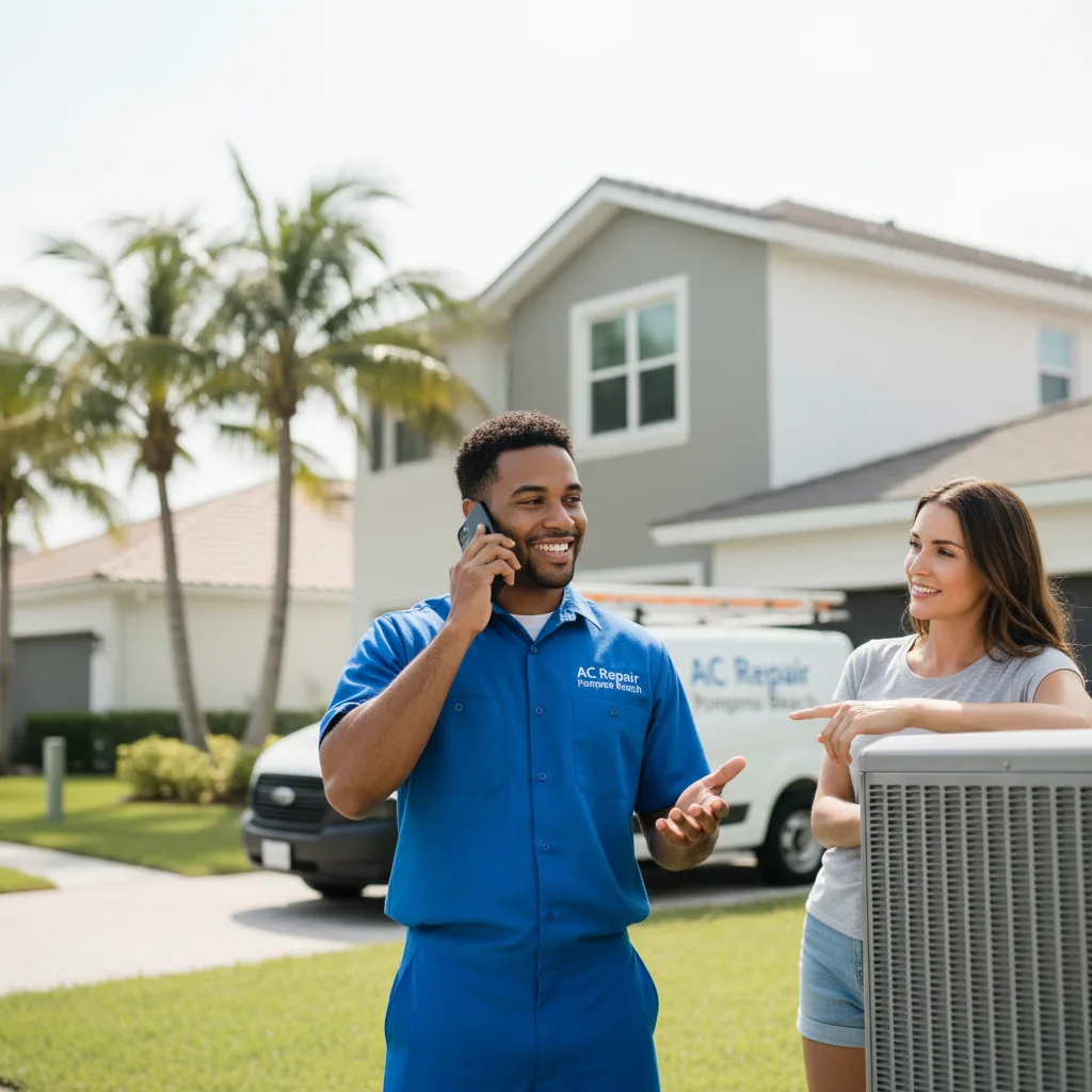 AC Repair Pompano Beach customer support in Wyandanch